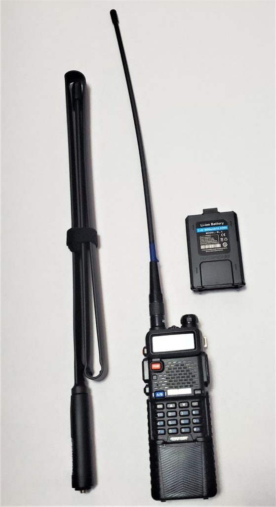Baofeng UV-5R VHF/UHF Radios for Backcountry Ski Use March, 2020